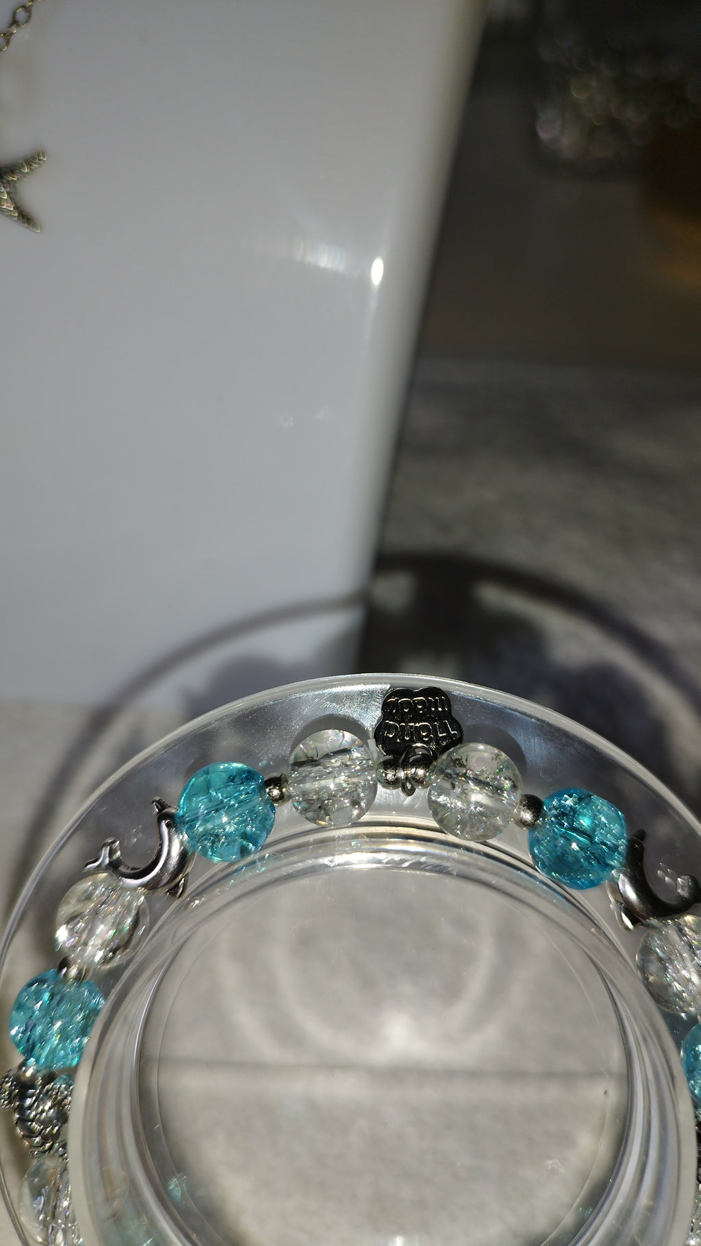 Liebevolle Handarbeit "Meeresbrise" Design Schmuck Set